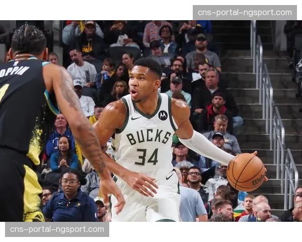 字母哥场均5.3分快攻，雄鹿转换进攻核心